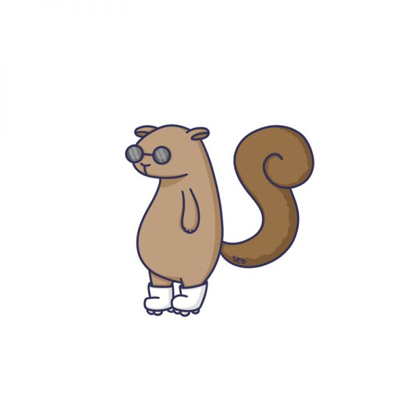 Skate Squirrel
